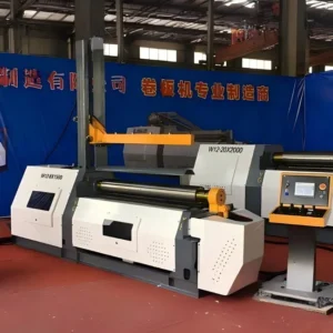 全伺服数控四辊卷板机